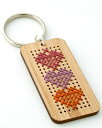 【Red Gate Stitchery】 バンブー キーホルダーキット BK3 ハート 【あす楽】【HLS_DU】
