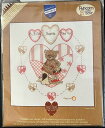 ★数量限定セール★【Vervaco ベルバコ】 クロスステッチ 刺繍キット Popcorn the Bear “Popcorn Heart” VD07【あす楽】...