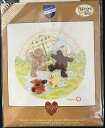 ★数量限定セール★【Vervaco ベルバコ】 クロスステッチ 刺繍キット Popcorn the Bear “Spring” VD10【あす楽】※在庫限り