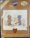 ★数量限定セール★【Vervaco ベルバコ】 クロスステッチ 刺繍キット Popcorn the Bear “Bubbles” VJ04【あす楽】※在庫限り
