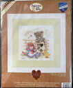 ★数量限定セール★【Vervaco ベルバコ】クロスステッチ刺繍キット 0147891 Popcorn the Bear “Telling a Story” 【...