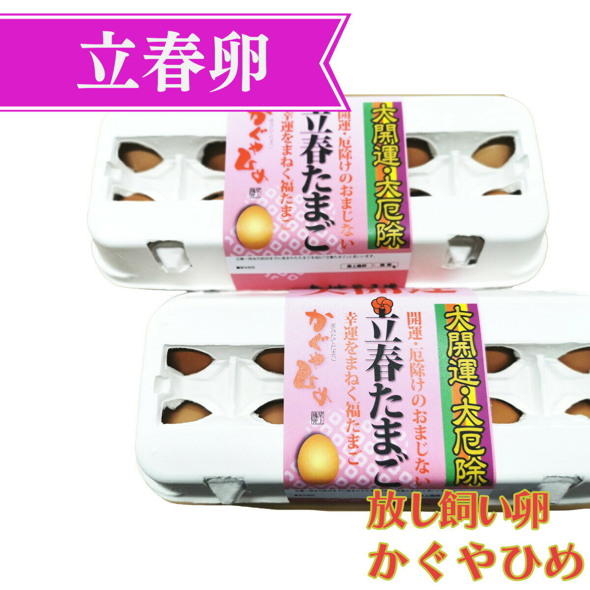 立春卵 放し飼い卵 かぐやひめ 20個 立春たまご 放し飼い卵 送料無料 厄除け卵 開運卵 高級卵