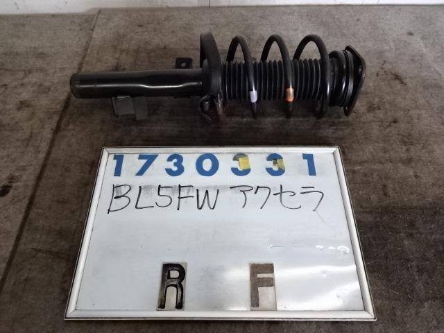 【中古】中古部品 アクセラ BL5FW 右フロントストラット 【3330980100-001361626350110】