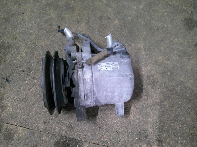 【中古】中古部品 MRワゴン MF21S A/Cコンプレッサー 【3310410000-000253025760700】