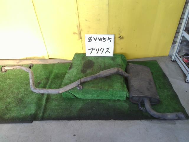 【中古】中古部品 プリウス ZVW55 リアマフラー 【3331010600-250801000322500】