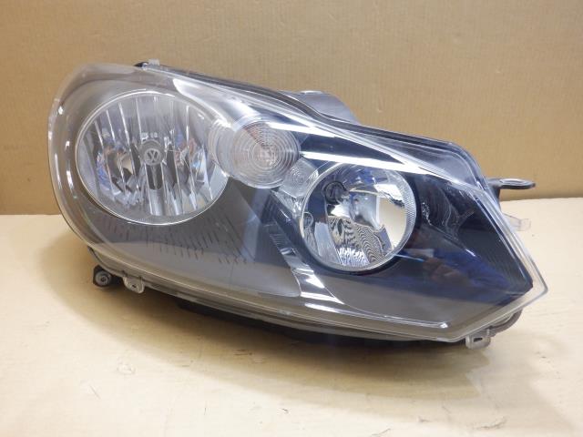 【中古】中古部品 VW ゴルフ 1KCBZ 右ヘッドランプ 【3310250100-001606662410800】