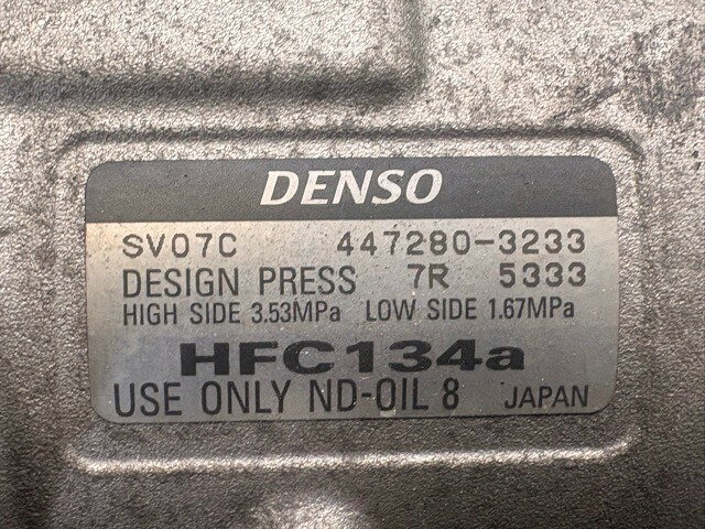 【中古】中古部品 タント LA600S A/Cコンプレッサー 【3330530100-000005448760700】