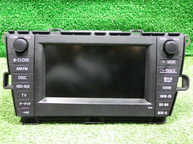 【中古】中古部品 プリウス ZVW30 カーナビゲーション 【3330200100-252009000061310】