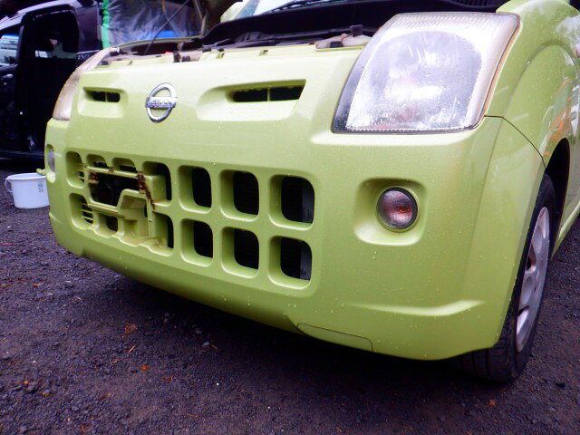 【中古】中古部品 ピノ HC24S フロントバンパー 【3340140100-000025261210100】