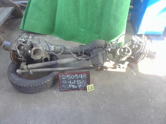 【中古】中古部品 ランドクルーザープラド LJ78G フロントアクスルホーシング 【3330990200-0000250598..