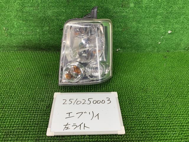 【中古】中古部品 エブリィ DA64W 左ヘッドランプ 【3330991000-251025000310900】