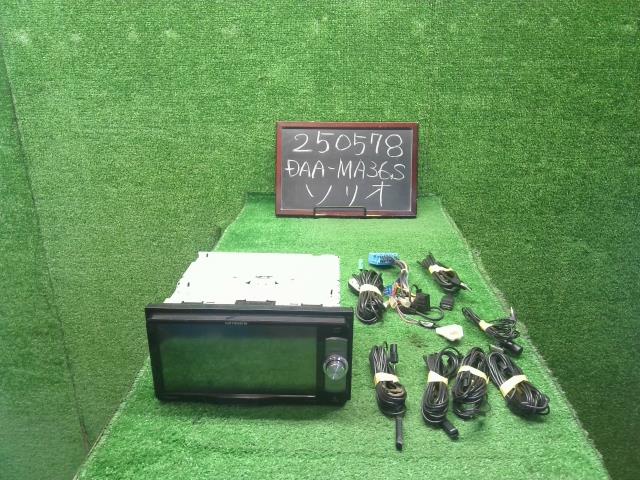 【中古】中古部品 ソリオ MA36S カーナビゲーション 【3330990200-000025057861310】