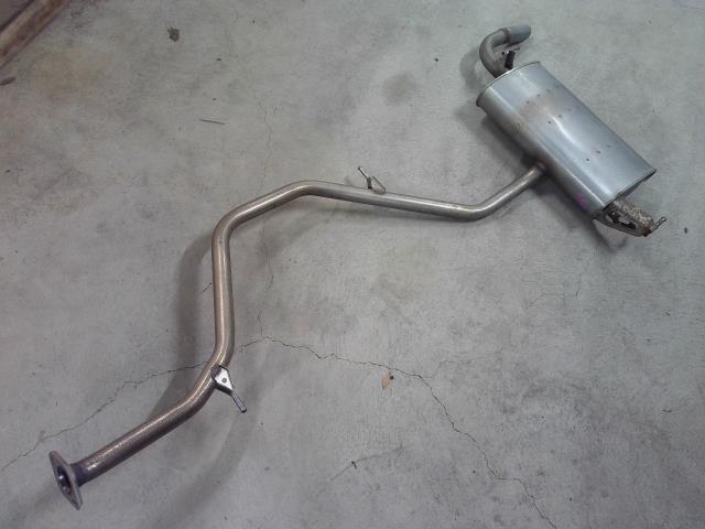 【中古】中古部品 プリウス ZVW50 リアマフラー 【3310550000-251024000222500】