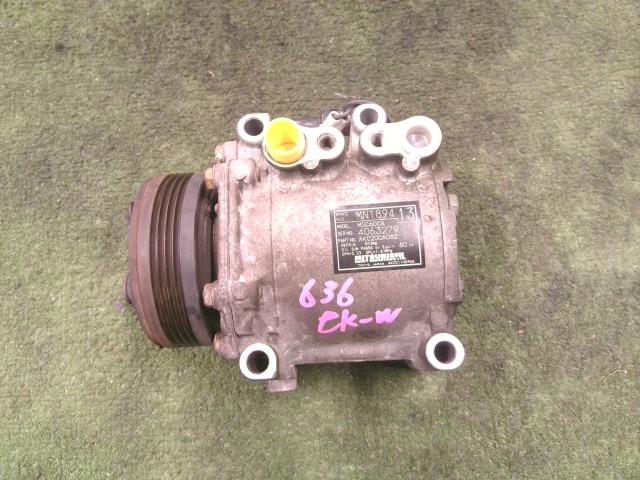 【中古】中古部品 eKワゴン H82W A/Cコンプレッサー 【3310200100-000022363660700】