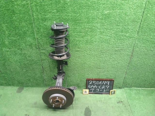 【中古】中古部品 アコード CR7 左フロントストラット 【3330990200-000025067950200】