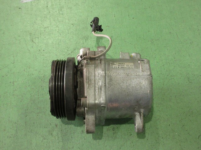 【中古】中古部品 ワゴンR MH23S A/Cコンプレッサー 【3310590000-202511067360700】
