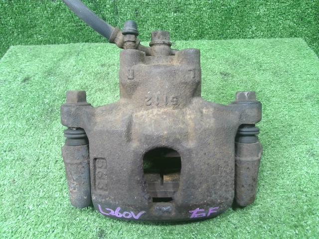 【中古】中古部品 ミラ L260V 右フロントキャリパー 【3330900100-000025156044330】
