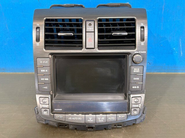 【中古】中古部品 クラウン GWS204 カーナビゲーション 【3330530100-000005502561310】