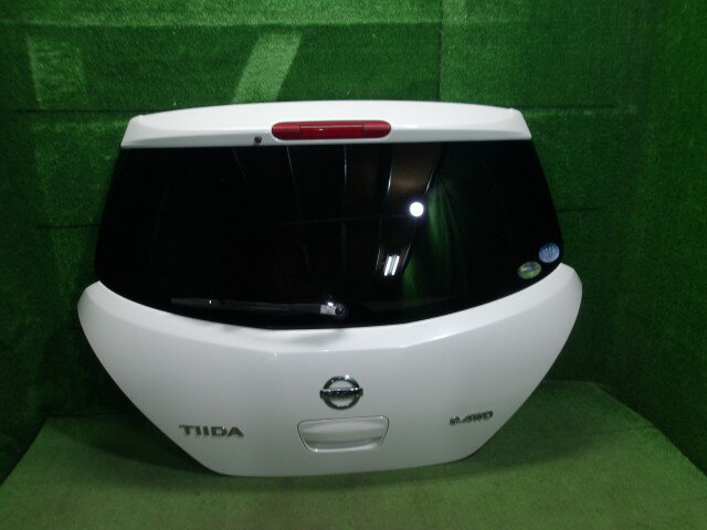 【中古】中古部品 ティーダ NC11 バックドア 【3330420100-260127000215800】