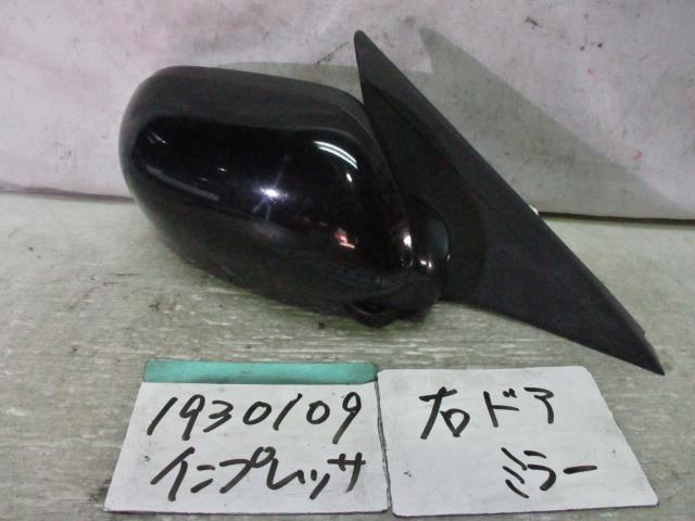 【中古】中古部品 インプレッサ GH2 右サイドミラー 【3310220100-001496623713500】