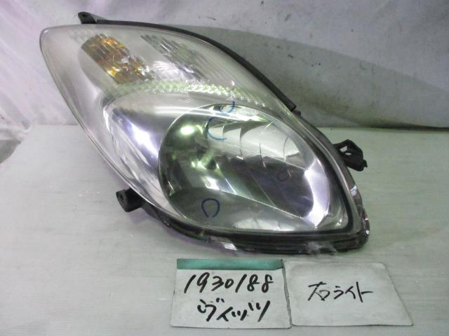 【中古】中古部品 ヴィッツ SCP90 右ヘッドランプ 【3310220100-001508841510800】