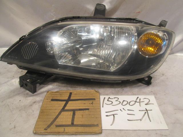 【中古】中古部品 デミオ DY3W 左ヘッドランプ 【3310220100-001149016710900】