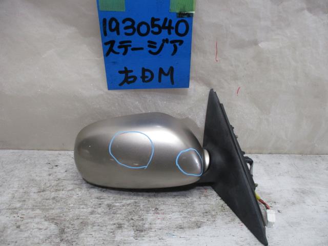 【中古】中古部品 ステージア M35 右サイドミラー 【3310220100-001570756613500】