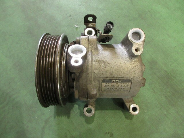 【中古】中古部品 モコ MG33S A/Cコンプレッサー 【3310590000-202603035360700】