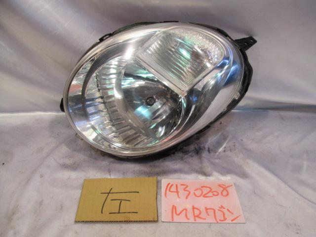 【中古】中古部品 MRワゴン MF22S 左ヘッドランプ 【3310220100-001078704010900】