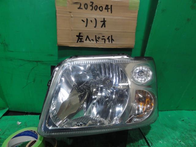 【中古】中古部品 ソリオ MA34S 左ヘッドランプ 【3310220100-001582101010900】