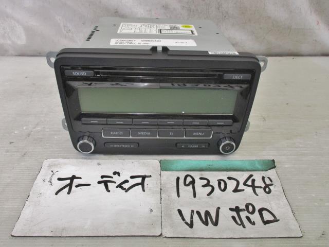 【中古】中古部品 VW ポロ 6RCGG オーディオ 【3310220100-001524657761050】