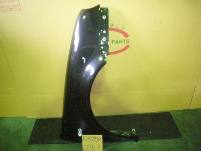 【中古】中古部品 VW ゴルフ 1JAPK 右フロントフェンダー 【3310220100-000902233310600】