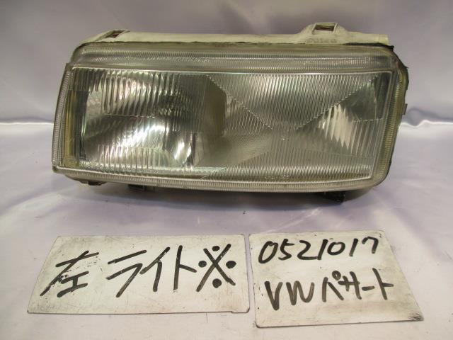 【中古】中古部品 VW パサート 3AAAA 左ヘッドランプ 【3310220100-000313105910900】