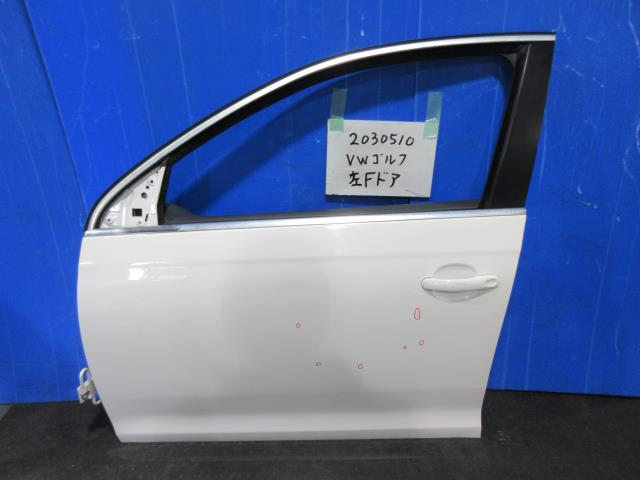 【中古】中古部品 VW ゴルフ 1KCAV 左フロントドア 【3310220100-001649569913200】
