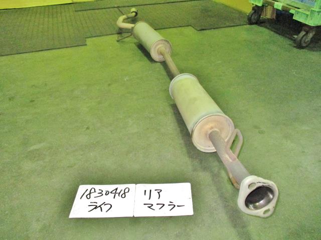 【中古】中古部品 ライフ JB1 リアマフラー 【3310220100-001466675122500】