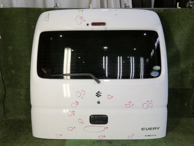 【中古】中古部品 エブリィ DA17V バックドア 【3260070000-260331000215800】