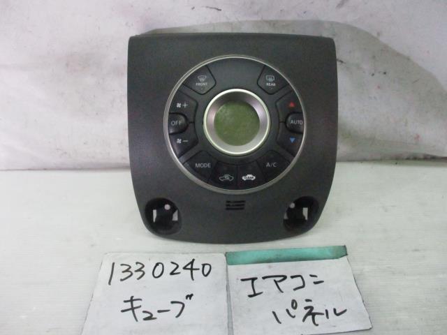 【中古】中古部品 キューブ Z12 A/Cスイッチパネル 【3310220100-001002292760900】