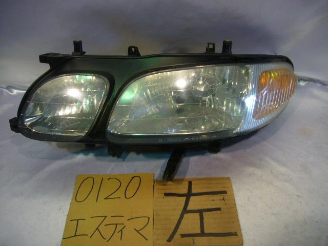 【中古】中古部品 エスティマエミーナ TCR10G 左ヘッドランプ 【3310220100-000903849810900】