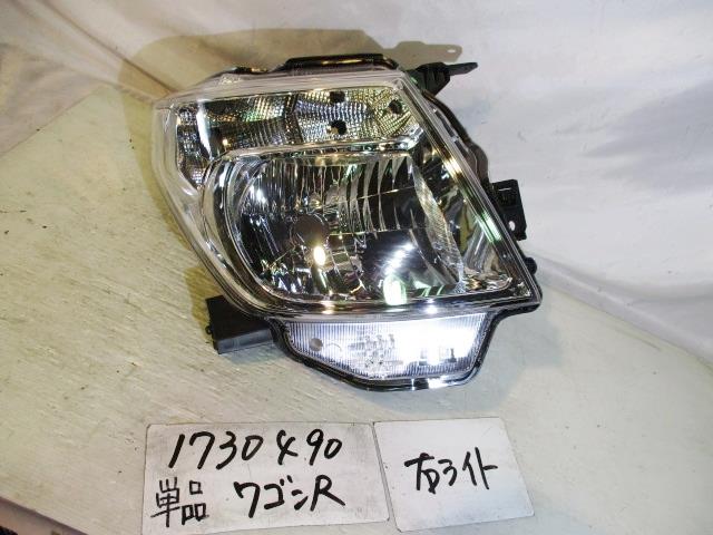 【中古】中古部品 ワゴンR MH34S 右ヘッドランプ 【3310220100-001383041810800】