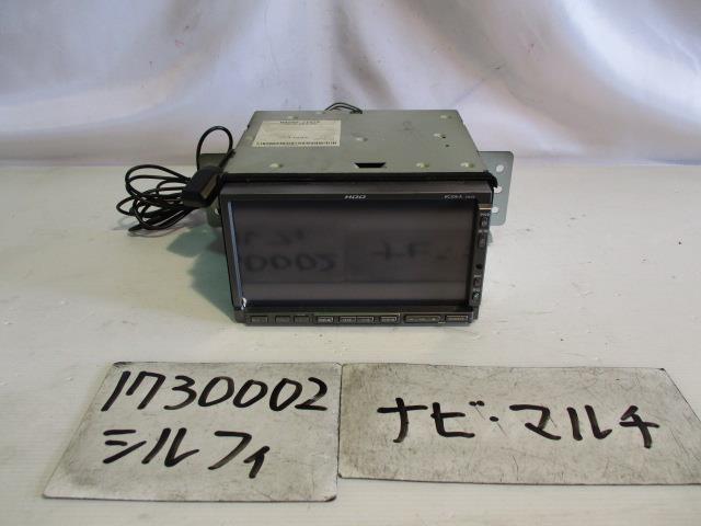 【中古】中古部品 ブルーバードシルフィ KG11 カーナビゲーション 【3310220100-001323803461310】