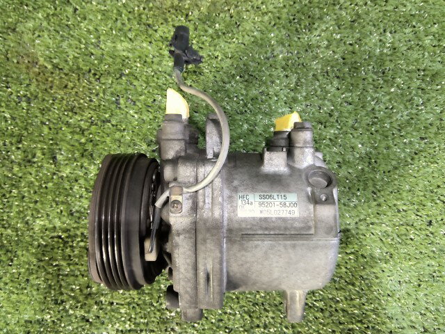 【中古】中古部品 ワゴンR MH21S A/Cコンプレッサー 【3260070000-260423000260700】
