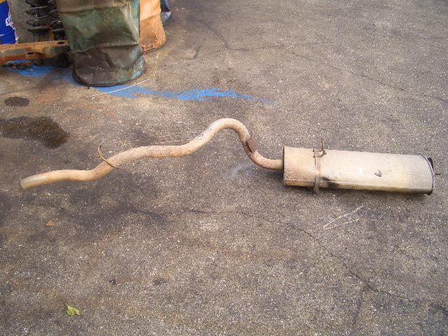 【中古】中古部品 シボレー ブレイザー CT34G リアマフラー 【3310070100-000861837722500】