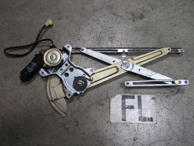 【中古】中古部品 ランドクルーザープラド LJ78W 左フロントドアレギュレータ・モーター 【3330200100-001655937013220】