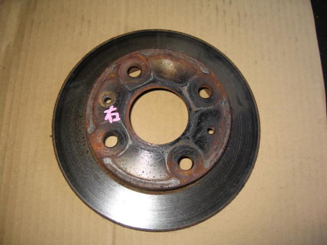 【中古】中古部品 ミラ L250V 右フロントディスクローター(大型車用) 【3340240100-001245175244750】