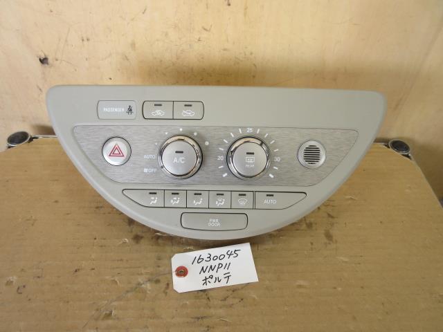 【中古】中古部品 ポルテ NNP11 A/Cスイッチパネル 【3330650100-001243627460900】
