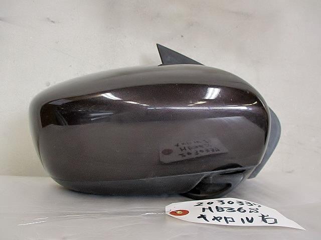 【中古】中古部品 キャロル HB36S 右サイドミラー 【3330650100-001659829213500】