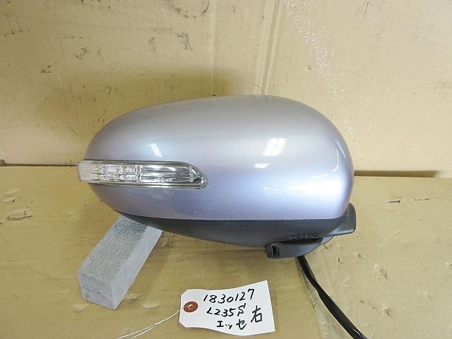【中古】中古部品 エッセ L235S 右サイドミラー 【3330650100-001443391513500】