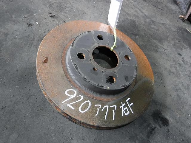 【中古】中古部品 アクア NHP10 フロントディスクローター 【3340140100-001354192044390】