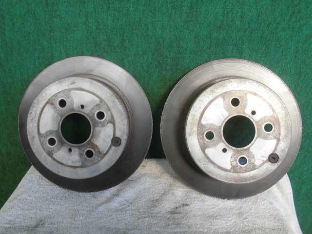 【中古】中古部品 ヴィッツ NCP10 リアディスクローター 【3310420000-000002086944490】