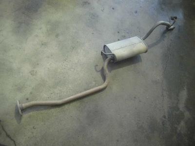 【中古】中古部品 eKワゴン H82W リアマフラー 【3340180100-220428000222500】